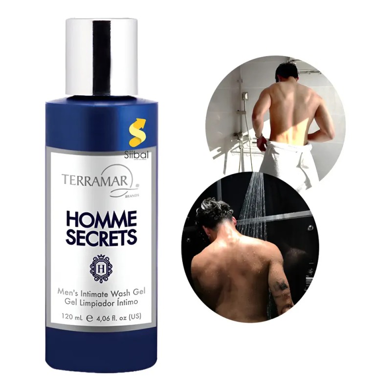 Terramar Gel Intimo Masculino Homme Secrets / 120 Ml