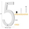 PATIKIL 10 Inch House Number, House Address Numbers Sign Large