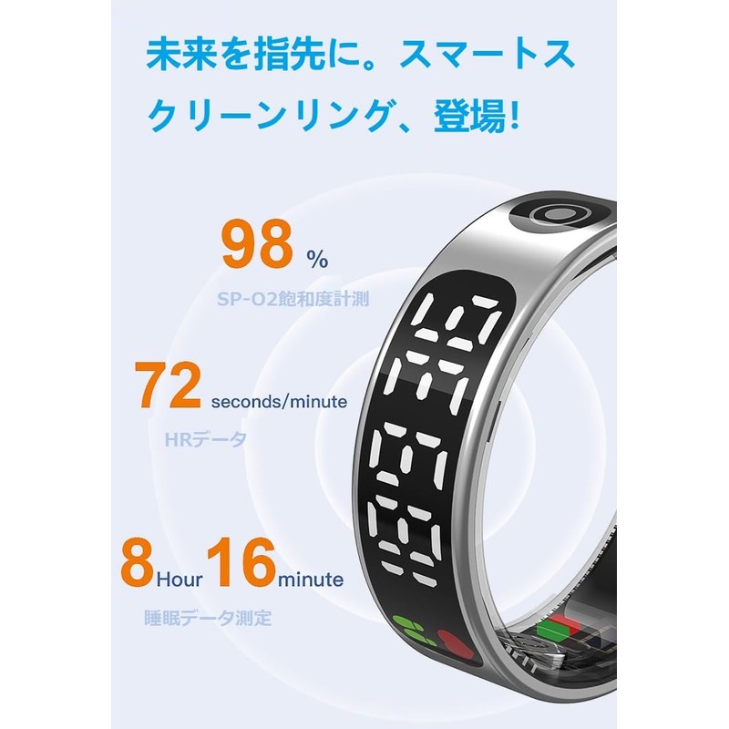 Smart Ring, Men's Smart Ring, Health Ring, Bluetooth Ring, Health