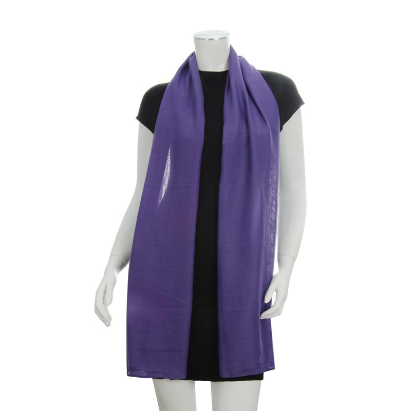 Majea Scarf Lima Slim Cut Women's Neckerchief Light Plain Thin