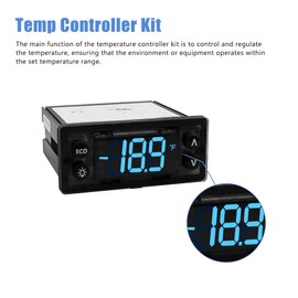 Erc112C 080G3106 080G3494 Temp Controller Kit Replace for Beverage-Air Delfield Hoshizaki Danfoss Refrigeration Controller Fit for Fisherbrand Isotemp, SP-5209 SP-5210