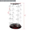MOOCA Premium Acrylic Rotating Sunglasses, Eyewear Holder Display, Eyewear Collection,