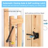 Fence Gate Kit Gate Hardware, 1 Set Anti Sag Gate