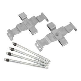 Brake Pad Retaining Clip, Front Disc Brake Caliper Hardware Kit with Clips and Pins MBA1886 for 4 Series F32 F33 M4 F82