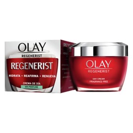 Olay Regenerist Face Cream Formulated with Vitamin B3 and Niacinamide Moisturises for 24 Hours, Fragrance Free, 50 ml