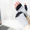 USB Heated Gloves Adult Winter Soft Fashionable Fingerless Heating Gloves