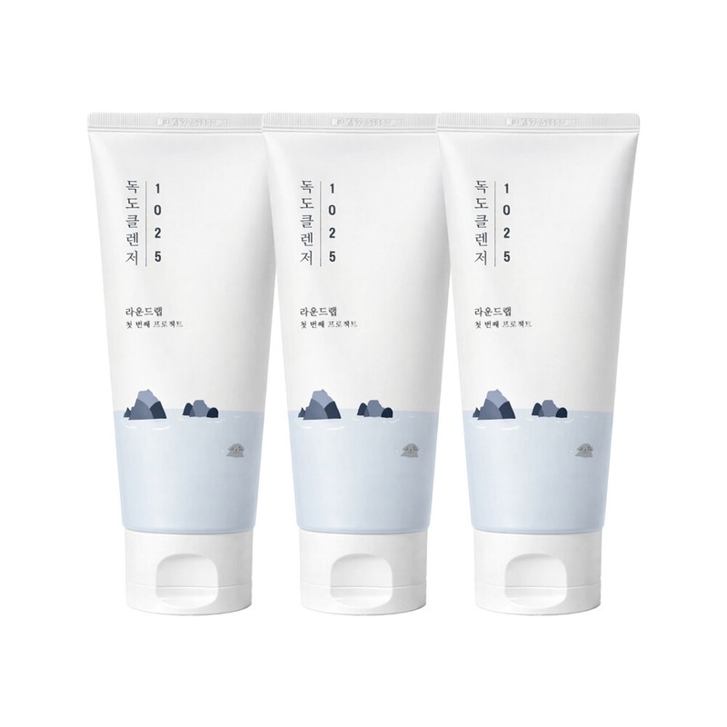 2+1 Round Lab 1025 Dokdo Cleanser 150ml 3pcs / 2+1라운드랩