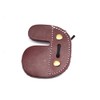 Windfulogo Cow Leather Archery Finger Tab Long Bow Hand Protector
