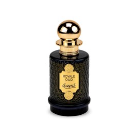 Sapil Royale Oud Unisex Eau De Parfum – Saffron, Nutmeg & Patchouli Musk Blend – Long-Lasting Luxury Arabic Oud Perfume for Men & Women – Premium Dubai Fragrance – 3.38 oz