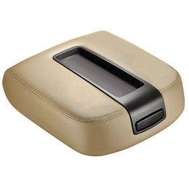 SPEEDWOW Center Console Lid Armrest Cover for Chevy Avalanche Silverado Tahoe GMC Yukon XL Sierra 2007 2008 2009 2010 2011 2012 2013 (Beige）