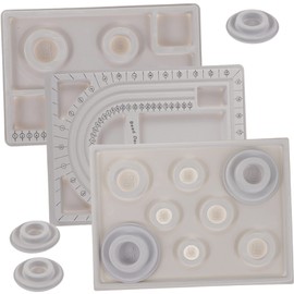 CORHAD Jewelry Tray Set for DIY Pearl Beads Jewelry Making Bead Board Tray Measurement Board