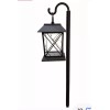 H & H Garden Collection Solar Hook Lantern 3.14 In