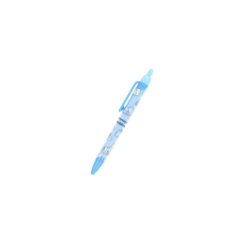 Sunstar Stationery S4484746 Snoopy Mechanical Pencil, Relax Siblings, Light Blue