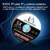 Maximumcatch Fluorocarbon Tippet for Fly Fishing 0X-6X (50 m) (3X)