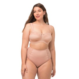 Ulla Popken Women's Relief Bra, champagne