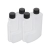 MOTO4U 2 Pcs Oil Mixing Bottle Motorcycle Oil Mixing Aid