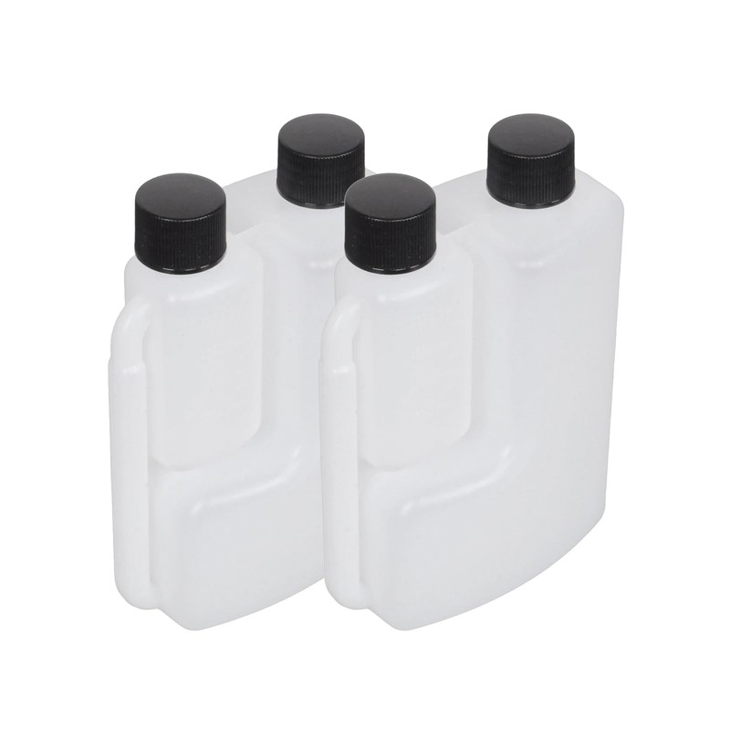 MOTO4U 2 Pcs Oil Mixing Bottle Motorcycle Oil Mixing Aid