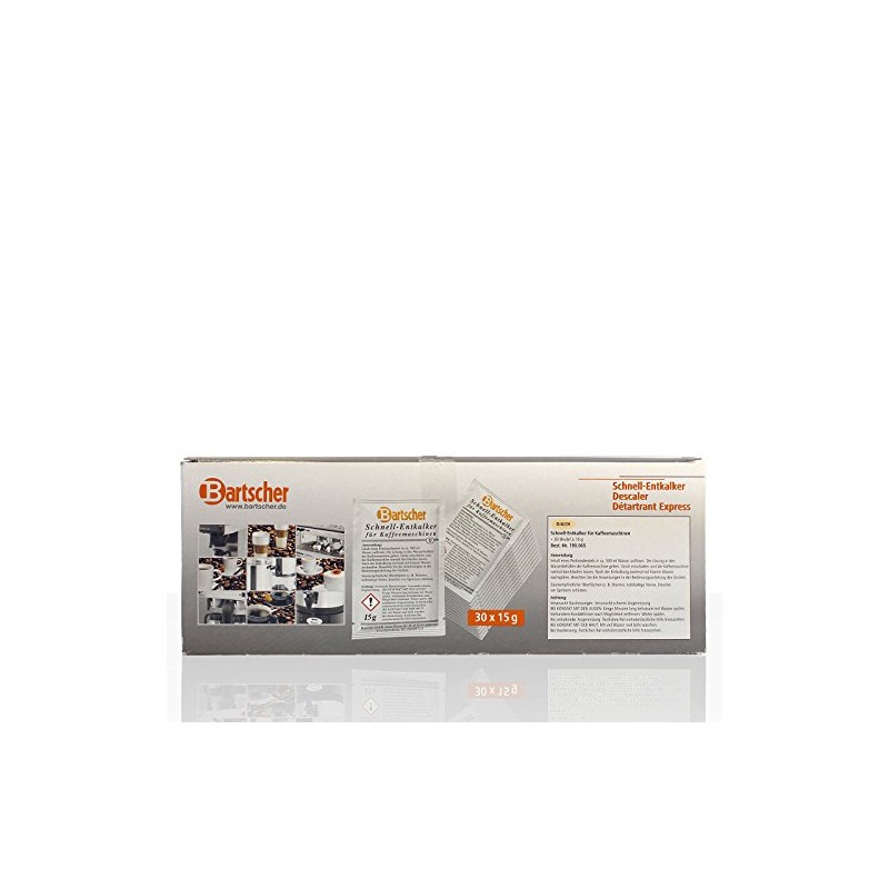 Bartscher Schnell-Entkalker für Kaffeemaschinen 30x 15g - 190065