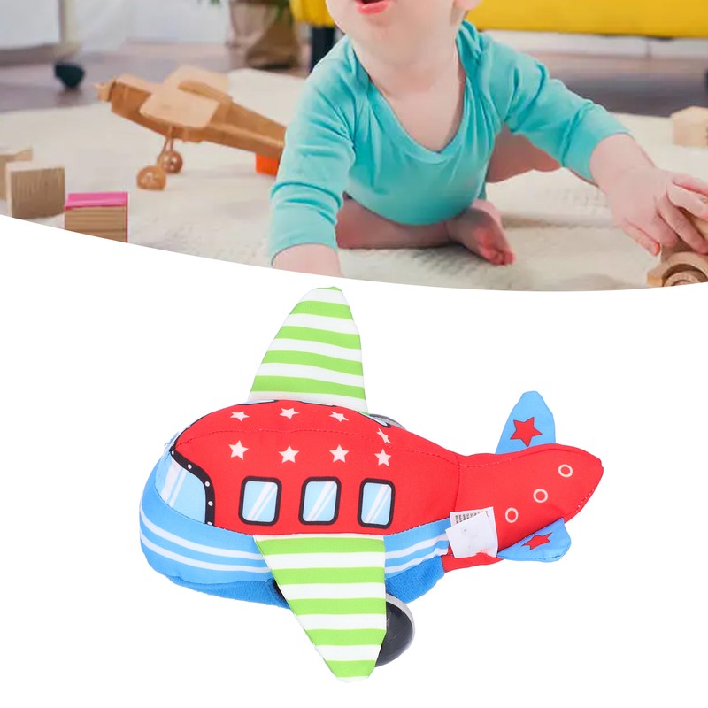 Plastic Airplane Toy Anti Falling Soft Educational Plane Toys for