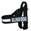 Blind Dog Service No-Pull Harness - Reflective Patches, Measure Before
