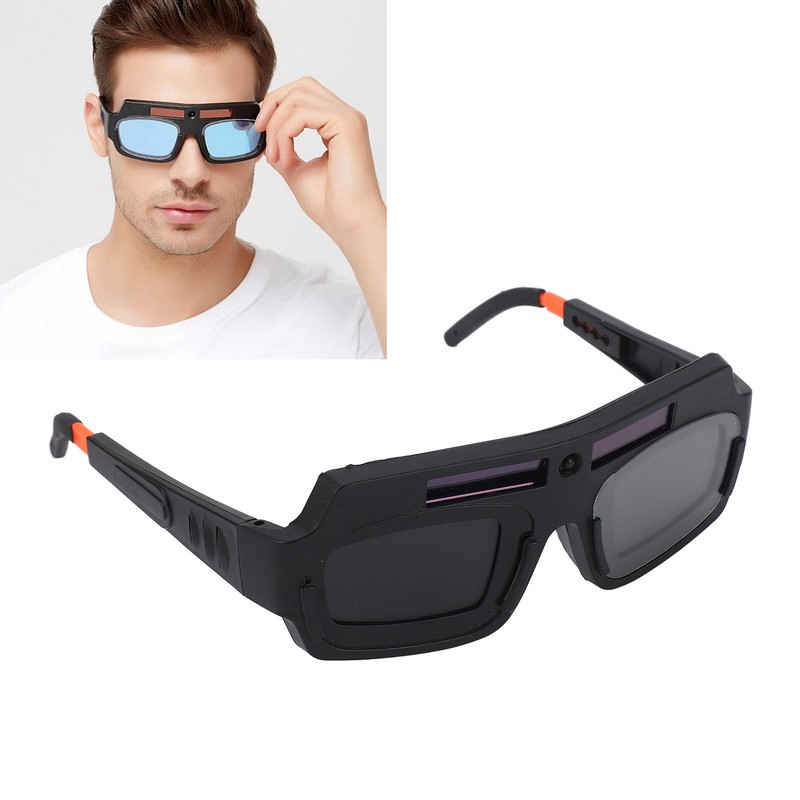 Welding Glasses Solar Auto Darkening Welder Goggles for Outdoor Construction