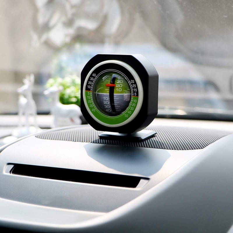 Car Inclinometer Adjustable Viewing Angle Gradient Balancer for Truck, RV,