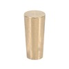 PATIKIL Solid Brass Stopper, 1/2" Brass Tube Stoppers Tapered Shaped