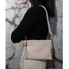 SH Leder Real Leather Shoulder Bag, Clutch Bag, Small Evening