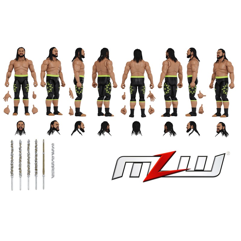 Boss Fight Studio Major League Wrestling: Jacob Fatu Action Figure