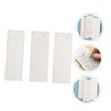 Operitacx Do List Notepad Calendar Notebook 3pcs Portable Writing Notepads