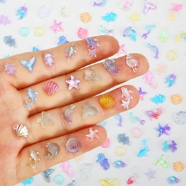 200 piezas de mini animales oceánicos de resina, pequeñas figuras variadas de animales marinos para ocultar decoraciones de acuario de peces de plástico en miniatura para manualidades de bricolaje