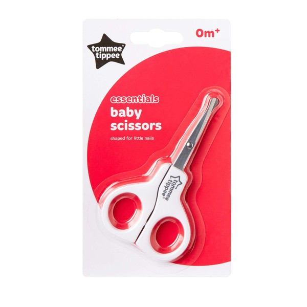 Tommee Tippee Essentials Baby Scissors 0m+