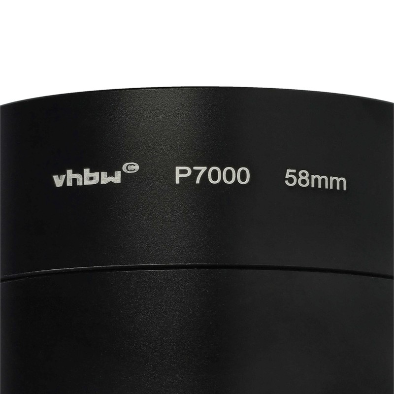 vhbw 58mm Filter Adapter Compatible with Nikon Coolpix P7000, P7100