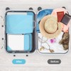 OSDUE Compression Packing Cubes Set, 4 Pieces Compression Packing Cubes,