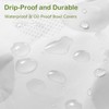 Wbgraceful 4Pcs Bowl Covers, Bread Proofing Cover with 3-4 Inch