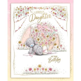 Me To You Bear Lovely Daughter Boxed Birthday Card