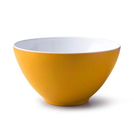 Zeal G217M Two Tone Salad Bowl 26cm-Mustard, Melamine