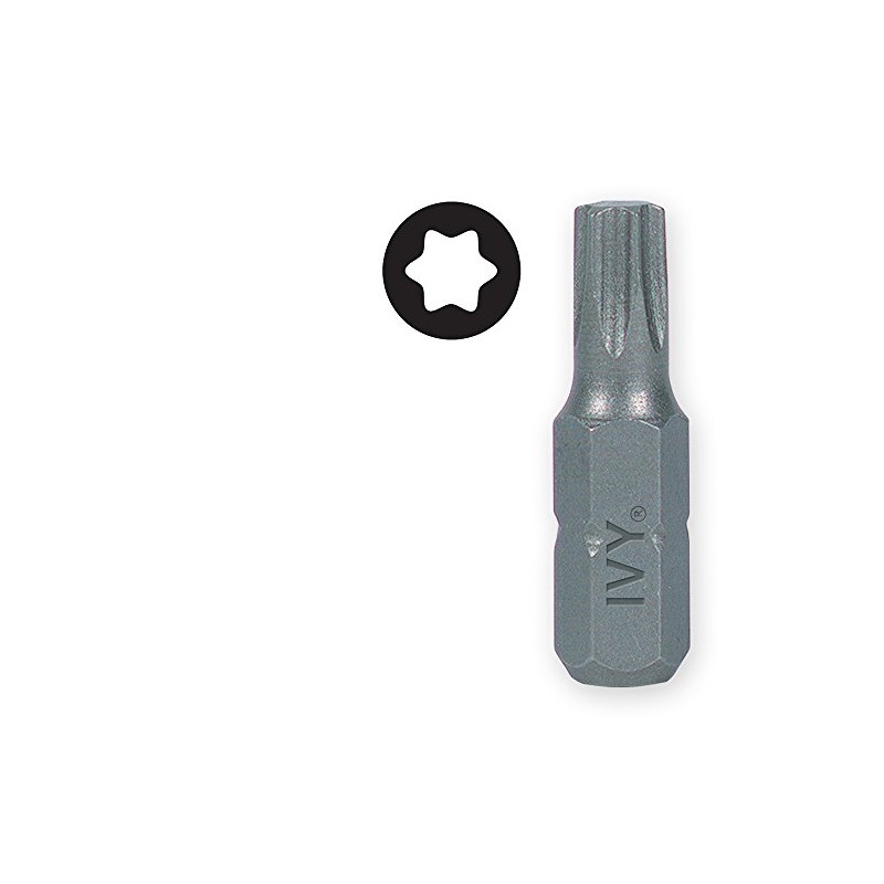 IVY Classic 45290 1-Inch T6 Torx Insert Bit, Impact Plus,