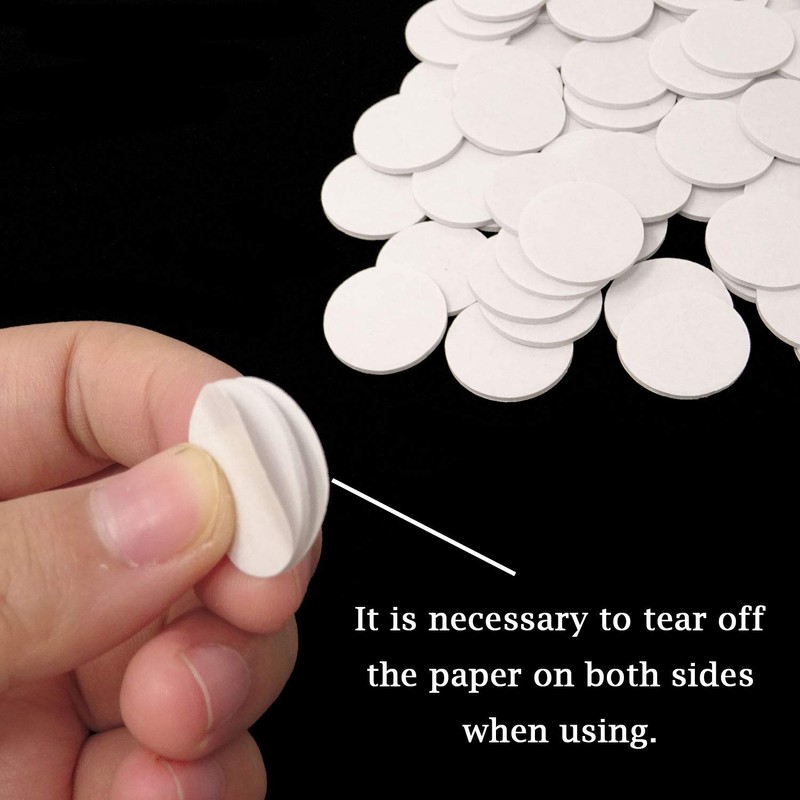 Honbay 100PCS Candle Wick Double Sided Stickers and 100PCS Metal