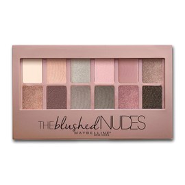 Maybelline Maquillaje Eye Shadow Palette The Blushed, color Rosas/Cafes