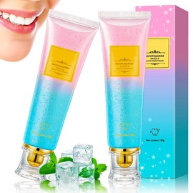 Niacinamid Whitening Zahnpasta, Sanfte Aufhellung mit Niacinamid & Mineralien | ​Niacinamid-Zahnpasta zum Aufhellen​ für strahlend weiße Zähne | ​Radiant Whitening Zahnpasta​ mit Frischem Atem