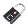 Smart Fingerprint Padlock 508DPI 360° Recognition Sensitive Security Lock for