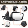 Right Passenger Side Mirror Compatible with Honda Accord Sedan/Coupe 2013