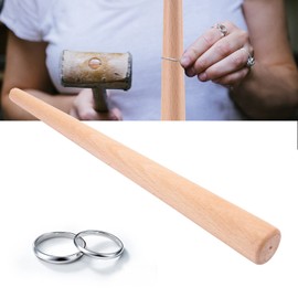 Ring Mandrel Adjuster Stick, Wooden Ring Resizer Ring Bender Tool for Jewelry Repair Tools