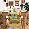 FARMNALL Back to School Table Runner 1st Day of School