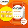 Multivitamínico Centrum Performance con Vitamina B, Vitamina C, Hierro, Potasio
