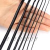 PH PandaHall 10m 2mm Cowhide Leather Cord Black Necklace Cord