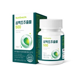 NutriOneOfficialStore 뉴트리원 삼백초 추출물 500 퀘르세틴 60정, 6개 Nutri One Baekcho Extract 500 Quercetin 60 Tablets, 6 Packs