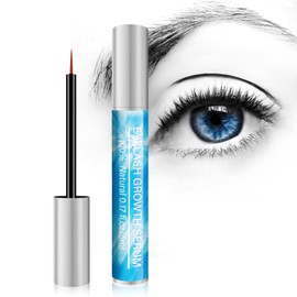 Eyelash Serum Without Hormones, Eyelash Growth Serum, Lash Serum Eyebrow Enhancer and Eyelash Serum Lashes Eyelash Serum for Longer, Thicker, Fuller, Stronger Growth
