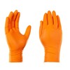 GLOVEWORKS HD Orange Nitrile Industrial Disposable Gloves, 8 Mil, Latex-Free,